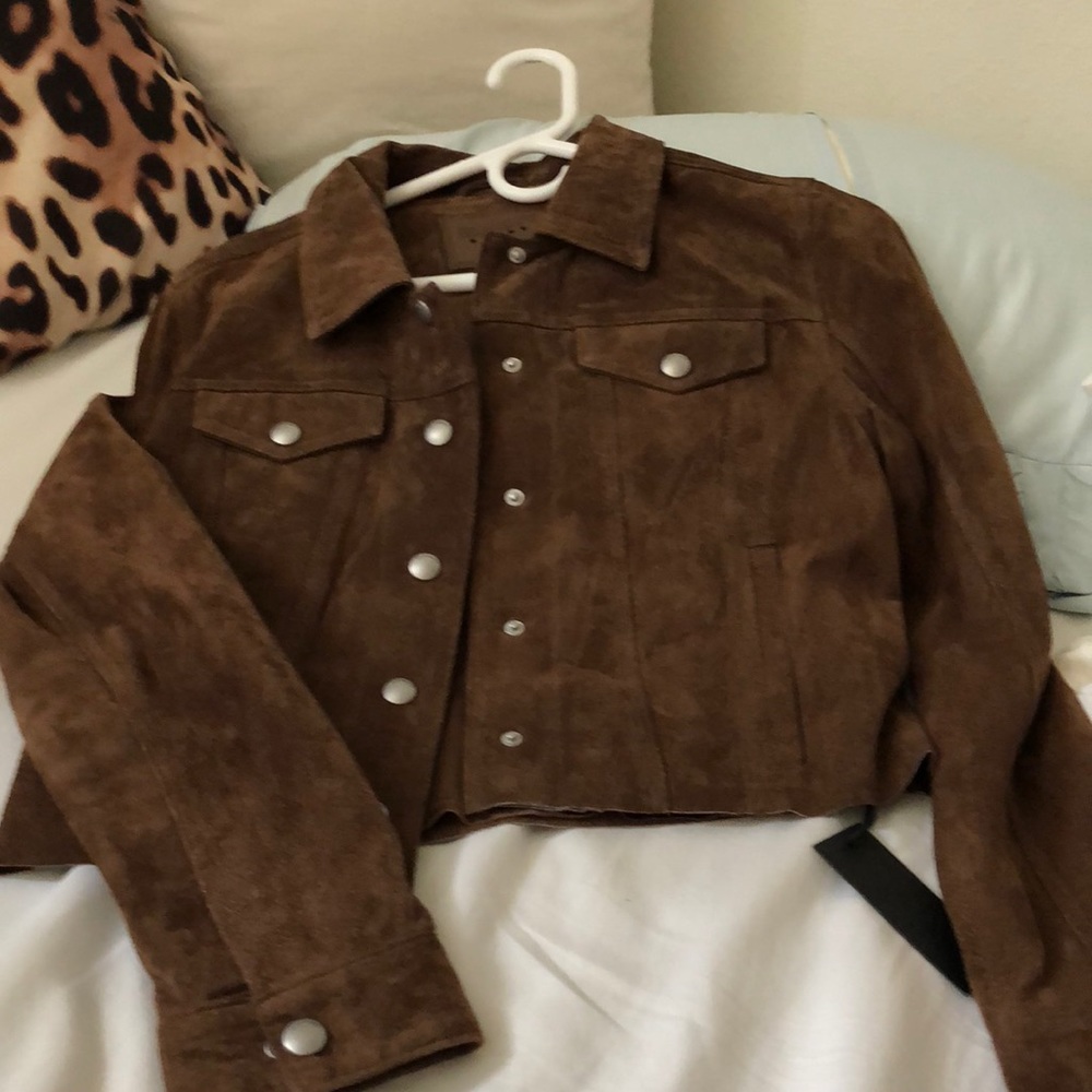 Genuine suede jacket size small